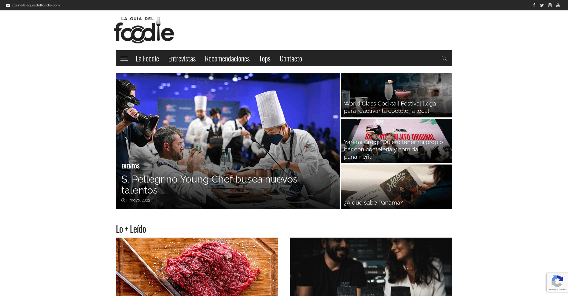 portfolio-la-guia-del-foodie-website